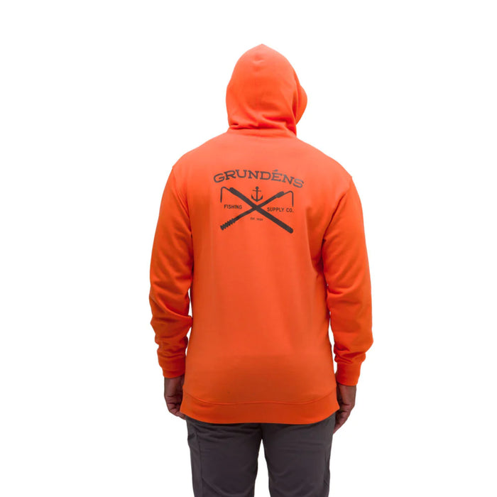 Grundéns Displacement DWR Hoodie Red Orange, bild 2