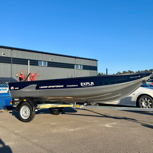 Linder Sportsman 400 båtpaket EXPLR Edition med Betanet trailer och ePropulsion eLite, bild 2