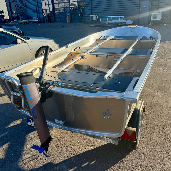 Linder Sportsman 400 båtpaket EXPLR Edition med Betanet trailer och ePropulsion eLite, bild 6