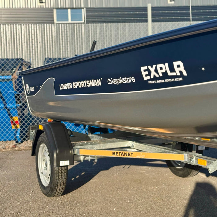 Linder Sportsman 400 båtpaket EXPLR Edition med Betanet trailer och ePropulsion eLite, bild 3