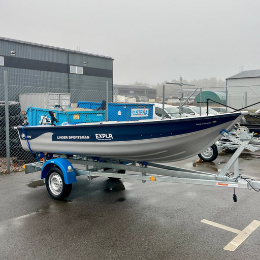 Linder Sportsman 400 EXPLR Edition med trailer Båtpaket