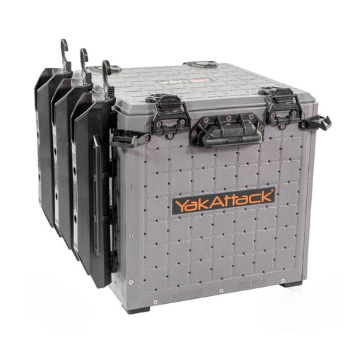 Yak-Attack BlackPak Pro Kayak Fishing Crate - 16 x 16 (Battleship Grey)