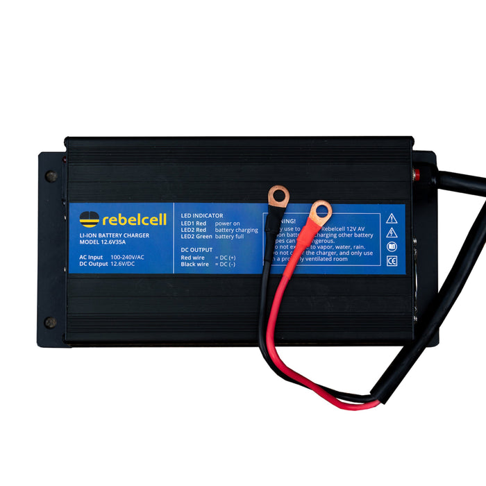 Rebelcell 12V100 AV li-ion Battery med Rebelcell 35A laddare, bild 3