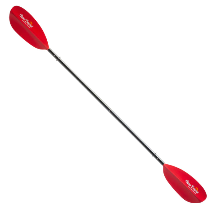 Aqua-Bound Manta Ray Fiberglass Snap-Button Sunset Red 4pc 230 Kajakpaddel