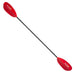 Aqua-Bound Manta Ray Fiberglass Snap-Button Sunset Red 4pc 230 Kajakpaddel