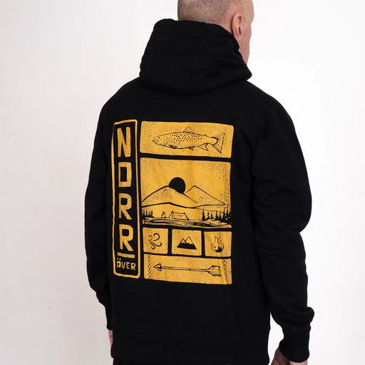 SQRTN Norröver Hoodie - Black, bild 2