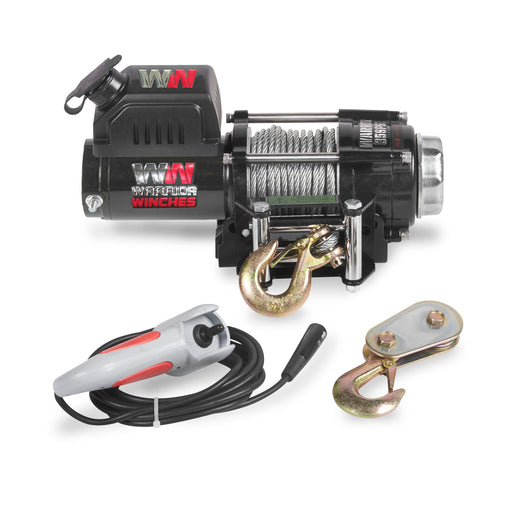 Warrior Winches Ninja 3500 Elektrisk vinsch 12V – Stålvajer, bild 2