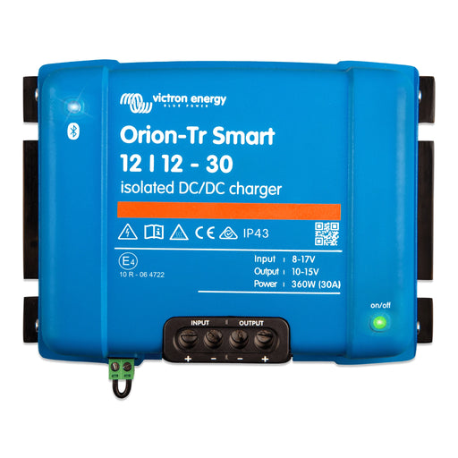 Victron Energy Orion-Tr Smart 12/12-30A isolerad DC-DC-laddare