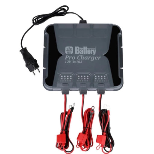 The battery Pro Charger 12V 3x10A IP68 V2