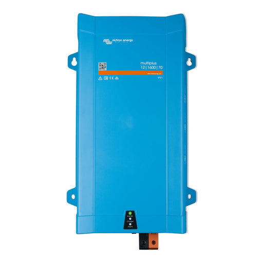 Victron Energy MultiPlus 12/1600/70-16 växelriktare och laddare, sedd framifrån