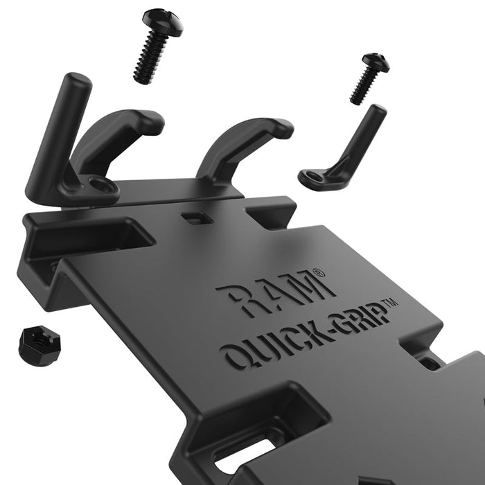 RAM Mounts Quick-Grip™ XL Mobilhållare Styrfäste U-Bult Kort Arm (B-kula), bild 5