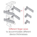 RAM Mounts Finger-Grip™ Universalhållare för GPS & Radio, bild 6