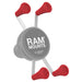 RAM Mounts X-Grip Gummiskydd 4-pack, Röd, bild 2