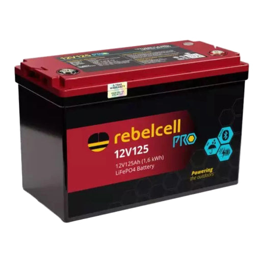 Rebelcell 12V125 Pro LiFePO4 Batteri, bild 2