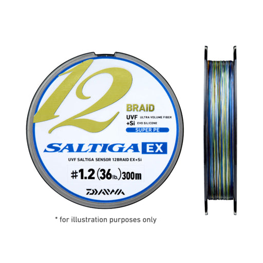 Daiwa Saltiga 12Bex+SI flätlina