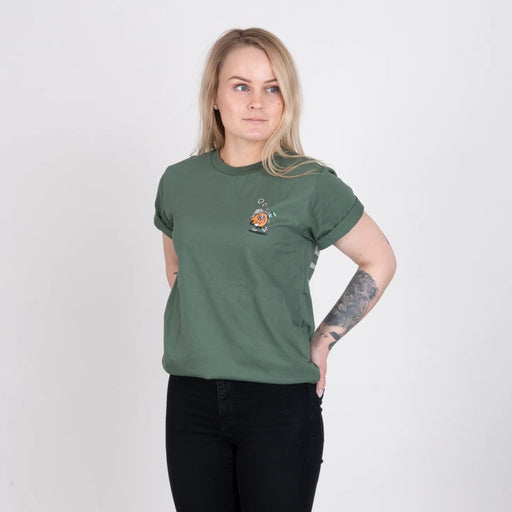 SQRTN CB Safari T-Shirt - Stone Olive, bild 2