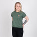 SQRTN CB Safari T-Shirt - Stone Olive, bild 2