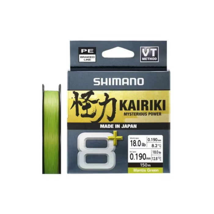 Shimano Flätlina Linor Kairiki 8+ 150m M.Green, bild 5