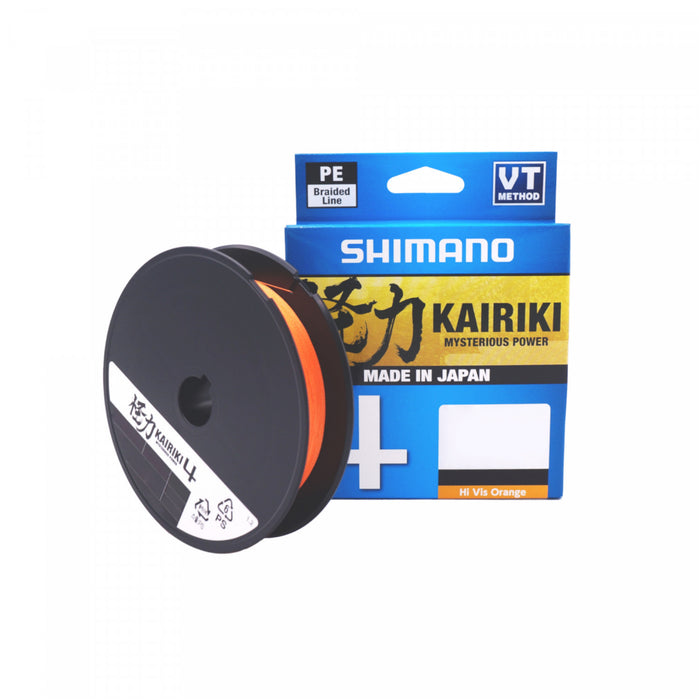 Shimano Kairiki 4 150m Orange Flätlina, bild 2