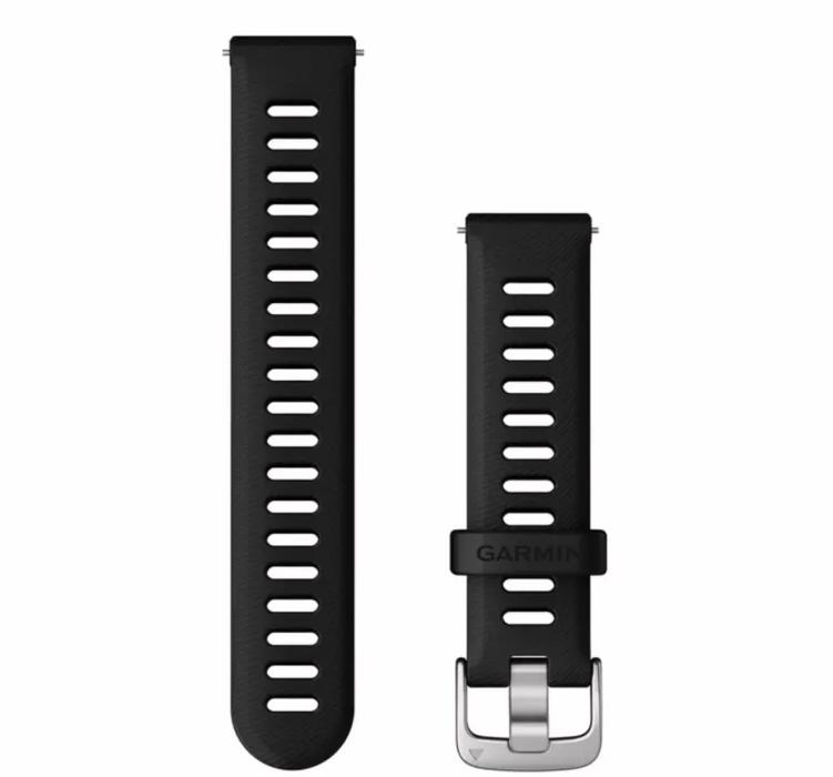 Garmin Armband med Snabbfäste 18mm Silikon