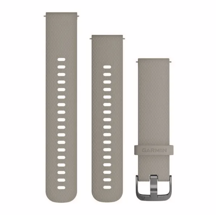 Garmin Armband med Snabbfäste 20mm Silikon
