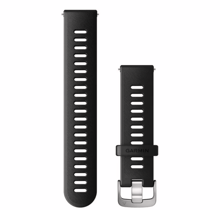 Garmin Armband med Snabbfäste 20mm Silikon