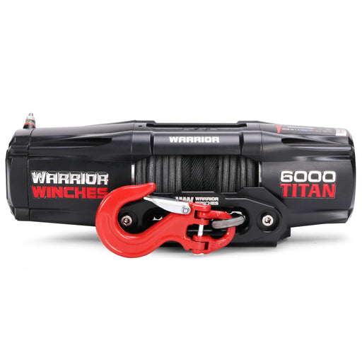 Warrior Winches Titan 6000 Elektrisk Vinsch 12V Armortek Extreme Slim, bild 2