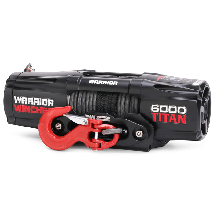 Warrior Winches Titan 6000 Elektrisk Vinsch 12V Armortek Extreme Slim, bild 3