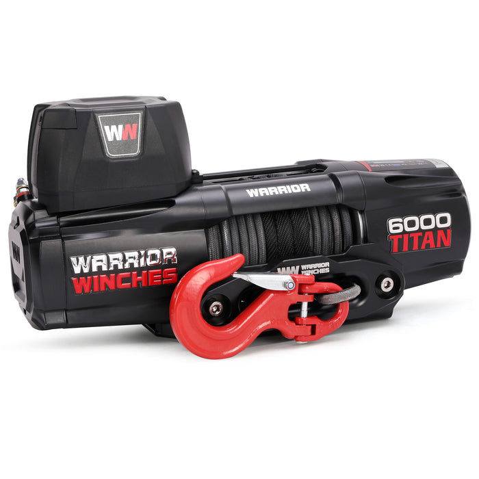 Warrior Winches Titan 6000lb Vinsch 12V - Armortek Extreme