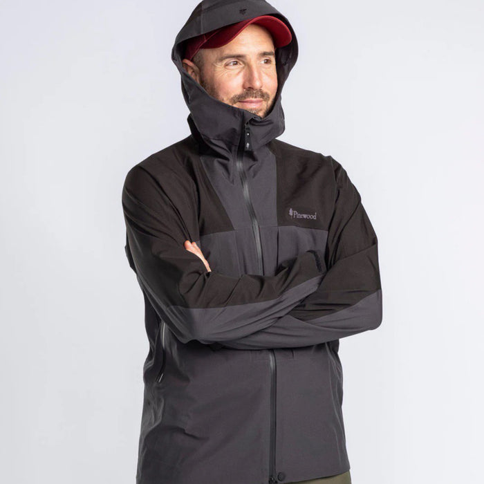 Pinewood Abisko Trekking 3L Jacka D.Anthracite/Black, bild 2