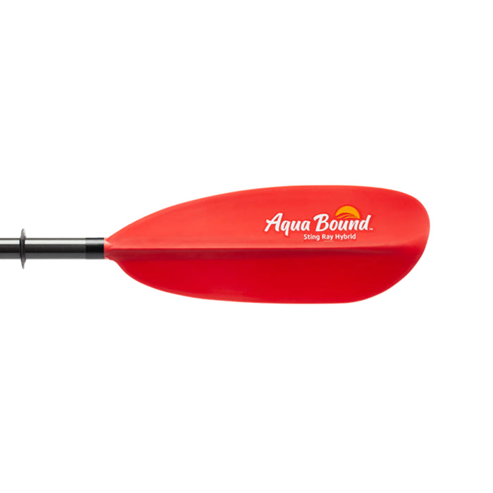 Aqua Bound Sting Ray Hybrid Versa-Lok 2pc Sunset Red 210-225 Kajakpaddel, bild 2
