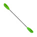 Aqua Bound StingRay Fiberglass Snap 2pc Electric Green 215 Kajakpaddel