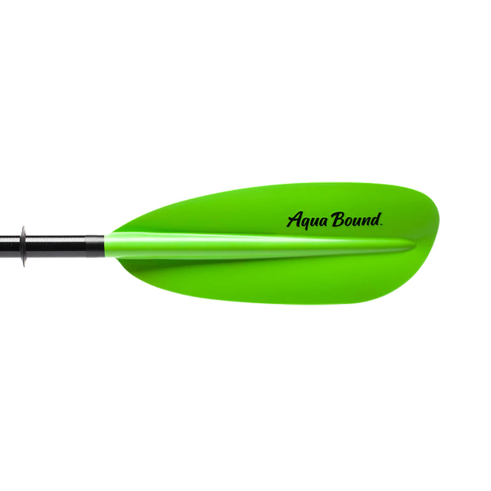 Aqua Bound StingRay Fiberglass Snap 2pc Electric Green 215 Kajakpaddel, bild 3