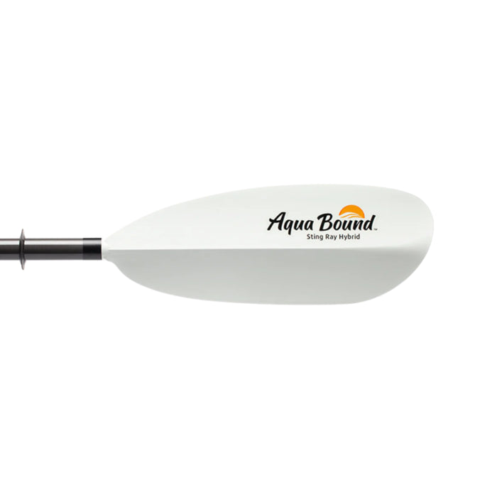 Aqua Bound MantaRay Hybrid Posi-Lok 2pc White 215 Kajakpaddel, bild 2