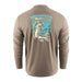 Grundéns Bass Popper LS Tech Tee Otter, bild 1