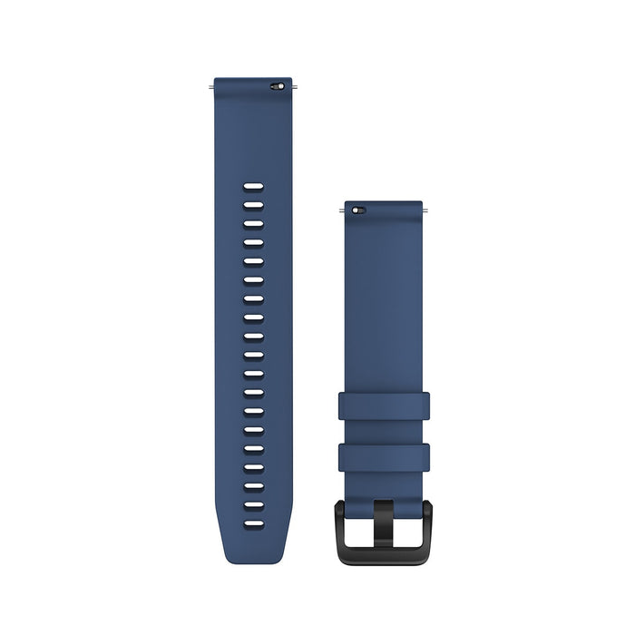Garmin armband med snabbfäste 20 mm, Havsblå med svarta detaljer