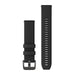 Garmin armband med snabbfäste 20 mm, Svart med svarta detaljer