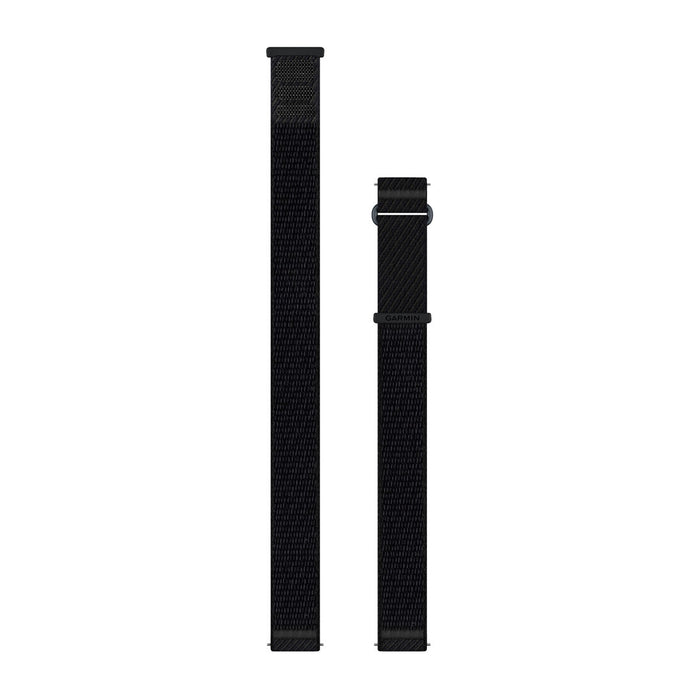 Garmin armband med snabbfäste 18 mm, Skiffergrå/Svart ComfortFit-tyg