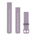 Garmin armband med snabbfäste 20 mm, Ljuslila