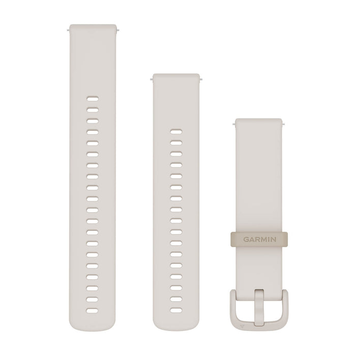 Garmin armband med snabbfäste 20 mm, Elfenbensvitt
