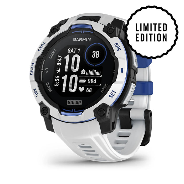 Garmin Instinct 3 45mm Solar Whitestone