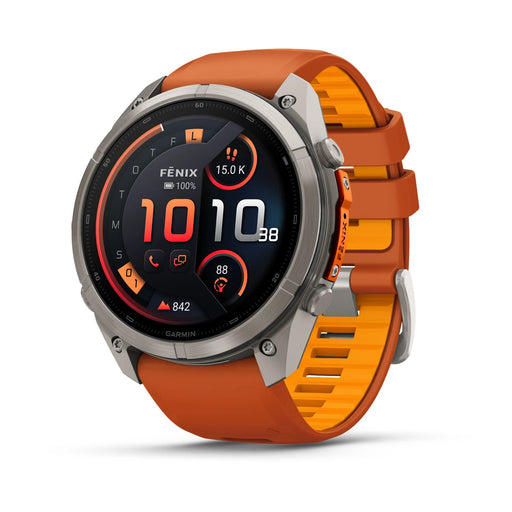 Garmin fēnix 9 Pro InReach - AMOLED 51 mm Sapphire Titanium