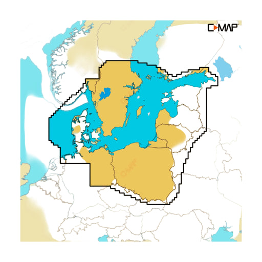 C-MAP REVEAL X - Skagerrak, Kattegatt & Östersjön
