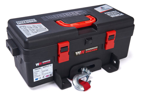 Warrior Winches Trojan 4000 Portabel Vinsch - Stålvajer 12V
