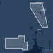 Kvadratisk översiktskarta över täckningsområdet för C-MAP MAX Norwegian Inland Waters (M-EN-M586-MS) med orter som Bærum, Skien och Hamar utmärkta.