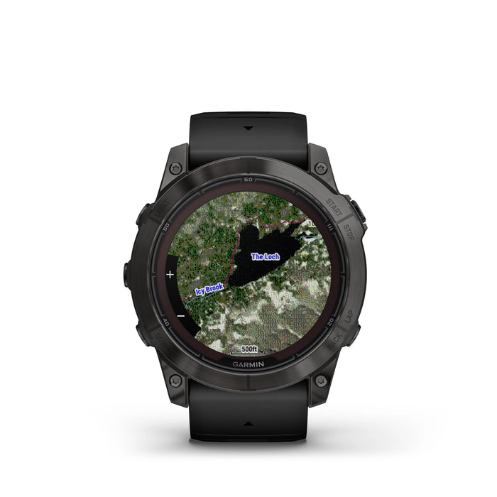 Garmin fenix 7X Pro – Sapphire Solar Edition 51 mm Carbon Gray DLC Titanium, bild 2