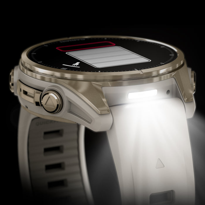 Garmin fenix 8  – Amoled 43 mm Sapphire Soft Gold, bild 6