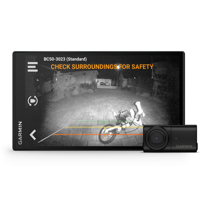 Garmin BC 50 Night Vision, trådlös backkamera med nummerskyltsfäste och hållare, bild 4