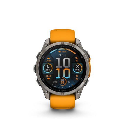 Garmin fenix 8  – Amoled Sapphire 51 mm Titanium, bild 2