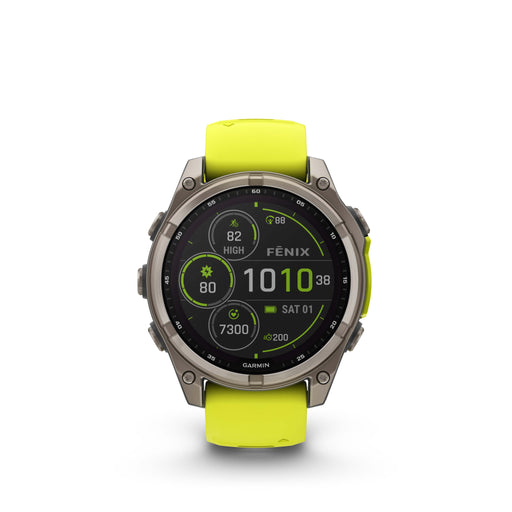 Garmin fenix 8 - Solar Sapphire 47 mm Titanium, bild 2